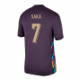 2024-2025 England Away Shirt (Saka 7) 2024-2025 England Away Shirt (Saka 7)
