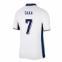 2024-2025 England Home Shirt (Saka 7) 2024-2025 England Home Shirt (Saka 7)