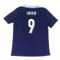 2024-2025 France Dri-Fit Strike Training Shirt (Navy) (Giroud 9) 2024-2025 France Dri-Fit Strike Training Shirt (Navy) (Giroud 9)