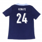 2024-2025 France Dri-Fit Strike Training Shirt (Navy) (Konate 24) 2024-2025 France Dri-Fit Strike Training Shirt (Navy) (Konate 24)