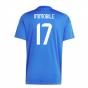 2024-2025 Italy Home Fan Jersey (IMMOBILE 17) 2024-2025 Italy Home Fan Jersey (IMMOBILE 17)
