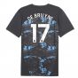 2024-2025 Man City Prematch SS Jersey (Strong Gray) (De Bruyne 17) 2024-2025 Man City Prematch SS Jersey (Strong Gray) (De Bruyne 17)
