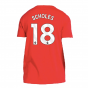 2024-2025 Man Utd DNA Tee (Red) (Scholes 18) 2024-2025 Man Utd DNA Tee (Red) (Scholes 18)