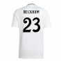 2024-2025 Real Madrid Home Shirt (Beckham 23) 2024-2025 Real Madrid Home Shirt (Beckham 23)