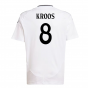 2024-2025 Real Madrid Home Shirt (Kids) (Kroos 8) 2024-2025 Real Madrid Home Shirt (Kids) (Kroos 8)