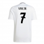 2024-2025 Real Madrid Home Shirt (Vini Jr. 7) 2024-2025 Real Madrid Home Shirt (Vini Jr. 7)
