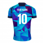 2024-2025 Scotland Rugby Training Jersey (Blue) (Your Name) 2024-2025 Scotland Rugby Training Jersey (Blue) (Your Name)