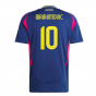 2024-2025 Sweden Away Shirt (IBRAHIMOVIC 10) 2024-2025 Sweden Away Shirt (IBRAHIMOVIC 10)