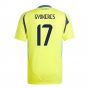 2024-2025 Sweden Home Shirt (GYOKERES 17) 2024-2025 Sweden Home Shirt (GYOKERES 17)
