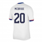 2024-2025 United States USA Home Shirt (MCBRIDE 20) 2024-2025 United States USA Home Shirt (MCBRIDE 20)
