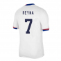 2024-2025 United States USA Home Shirt (REYNA 7) 2024-2025 United States USA Home Shirt (REYNA 7)