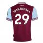 2024-2025 West Ham Home Shirt (Wan Bissaka 29) 2024-2025 West Ham Home Shirt (Wan Bissaka 29)