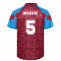 Score Draw Aston Villa 1990 Retro Football Shirt (McGrath 5) Score Draw Aston Villa 1990 Retro Football Shirt (McGrath 5)