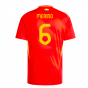 2024-2025 Spain Home Shirt (A.Iniesta 6) 2024-2025 Spain Home Shirt (A.Iniesta 6)