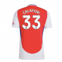 2024-2025 Arsenal Home Shirt (Adams 6) 2024-2025 Arsenal Home Shirt (Adams 6)