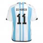 Argentina 2022 World Cup Winners Home Shirt - Kids (DI MARIA 11) Argentina 2022 World Cup Winners Home Shirt - Kids (DI MARIA 11)