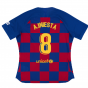 Barcelona 2019-20 Womens Home Shirt (Vaporkit) ((Excellent) S) (A.INIESTA 8) Barcelona 2019-20 Womens Home Shirt (Vaporkit) ((Excellent) S) (A.INIESTA 8)