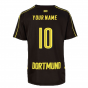 Borussia Dortmund 2016-17 Away Shirt ((Mint) XXLB) (Your Name) Borussia Dortmund 2016-17 Away Shirt ((Mint) XXLB) (Your Name)
