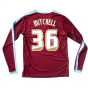 Burnley 2015-16 Long Sleeve Home Shirt ((Excellent) S) (Mitchell 36) Burnley 2015-16 Long Sleeve Home Shirt ((Excellent) S) (Mitchell 36)