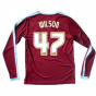 Burnley 2015-16 Long Sleeve Home Shirt ((Excellent) S) (Wilson 47) Burnley 2015-16 Long Sleeve Home Shirt ((Excellent) S) (Wilson 47)