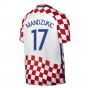 Croatia 2016-17 Home Shirt ((Very Good) XXL) (Mandzukic 17) Croatia 2016-17 Home Shirt ((Very Good) XXL) (Mandzukic 17)