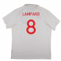 England 2009-10 World Cup Home shirt (XL) (Very Good) (Lampard 8) England 2009-10 World Cup Home shirt (XL) (Very Good) (Lampard 8)