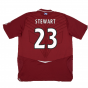 Hearts 2008-09 Home Shirt ((Good) XXL) (Stewart 23) Hearts 2008-09 Home Shirt ((Good) XXL) (Stewart 23)