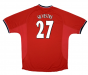 Manchester United 2000-02 Home Shirt ((Excellent) XXL) (Silvestre 27) Manchester United 2000-02 Home Shirt ((Excellent) XXL) (Silvestre 27)