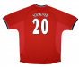 Manchester United 2000-02 Home Shirt ((Excellent) XXL) (Solskjaer 20) Manchester United 2000-02 Home Shirt ((Excellent) XXL) (Solskjaer 20)