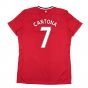 Manchester United 2011-12 Home Shirt (Women's) ((Very Good) M) (CANTONA 7) Manchester United 2011-12 Home Shirt (Women's) ((Very Good) M) (CANTONA 7)