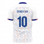 United States 2023-2024 Home Concept Football Kit (Libero) (DONOVAN 10) United States 2023-2024 Home Concept Football Kit (Libero) (DONOVAN 10)