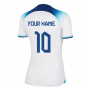 2022-2023 England Home Shirt (Ladies) (Your Name) 2022-2023 England Home Shirt (Ladies) (Your Name)