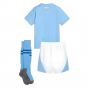 2023-2024 Man City Home Mini Kit (Your Name) 2023-2024 Man City Home Mini Kit (Your Name)