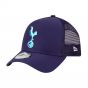2023-2024 Tottenham Iridescent Navy A-Frame Trucker Cap 2023-2024 Tottenham Iridescent Navy A-Frame Trucker Cap