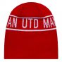 Man Utd Cuff Knit Hat Skull Beanie (Red) Man Utd Cuff Knit Hat Skull Beanie (Red)