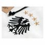 Germany Home Retro Shirt with Laces Die Adler Germany Home Retro Shirt with Laces Die Adler