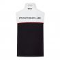 2024 Porsche RP Team Sleeveless Zip Jacket (White-Black) 2024 Porsche RP Team Sleeveless Zip Jacket (White-Black)