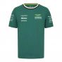 2024 Aston Martin Lance Stroll Team Tee (Green) - Kids 2024 Aston Martin Lance Stroll Team Tee (Green) - Kids