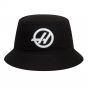 2024 Haas F1 Tapered Bucket Hat (Black) 2024 Haas F1 Tapered Bucket Hat (Black)
