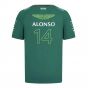 2024 Aston Martin Fernando Alonso Team T-Shirt (Green) 2024 Aston Martin Fernando Alonso Team T-Shirt (Green)