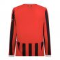 2024-2025 AC Milan Home Long Sleeve Shirt (Your Name) 2024-2025 AC Milan Home Long Sleeve Shirt (Your Name)