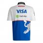 2024 Racing Bulls Visa Cash App Polo Shirt (White) 2024 Racing Bulls Visa Cash App Polo Shirt (White)