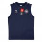 2024-2025 Denmark Sleeveless Training Jersey (Marine) (Your Name) 2024-2025 Denmark Sleeveless Training Jersey (Marine) (Your Name)
