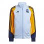 2024-2025 Real Madrid Tracksuit (Glow Blue) - Infants 2024-2025 Real Madrid Tracksuit (Glow Blue) - Infants