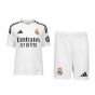 2024-2025 Real Madrid Home Youth Kit (Your Name) 2024-2025 Real Madrid Home Youth Kit (Your Name)