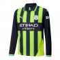 2024-2025 Man City Away Long Sleeve Shirt (Kids) (De Bruyne 17) 2024-2025 Man City Away Long Sleeve Shirt (Kids) (De Bruyne 17)