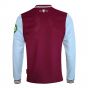 2024-2025 West Ham Long Sleeve Home Shirt (Kids) (Moore 6) 2024-2025 West Ham Long Sleeve Home Shirt (Kids) (Moore 6)