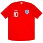 England 2010-11 Away Shirt (Rooney #10) (Very Good) England 2010-11 Away Shirt (Rooney #10) (Very Good)