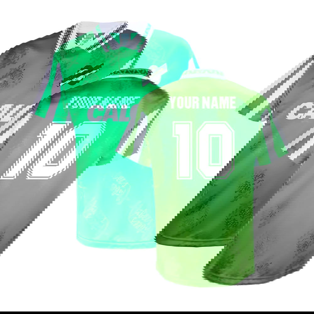 1994 Hibernian Home Shirt (Your Name) 1994 Hibernian Home Shirt (Your Name)
