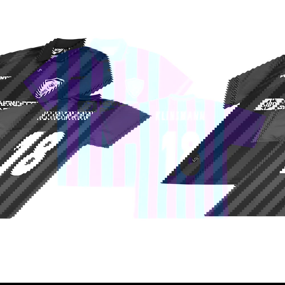 1995-1996 Tottenham Away Pony Retro Shirt (Klinsmann 18) 1995-1996 Tottenham Away Pony Retro Shirt (Klinsmann 18)